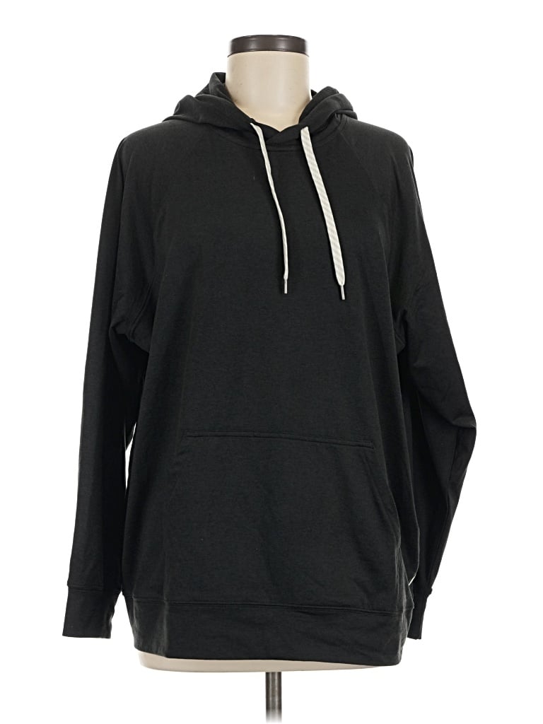 Pre-owned Vuori Pullover Hoodie In Black