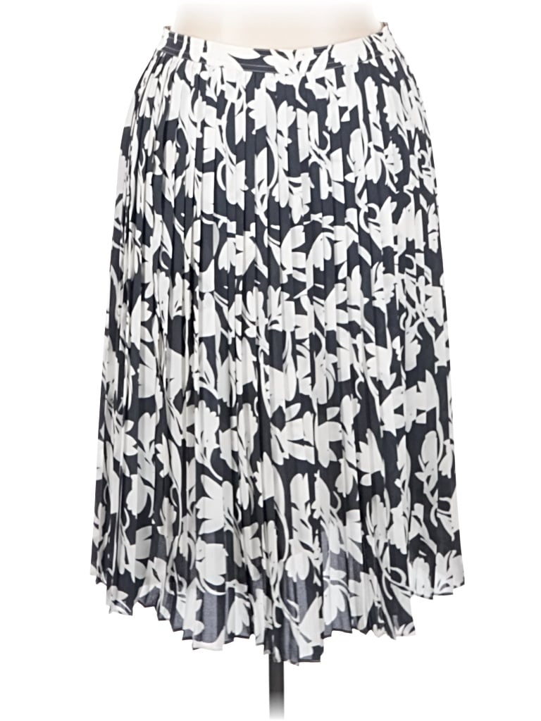 Pre-owned J.crew 365 Casual Skirt In Silver