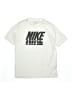 Nike 100% Polyester Print Ivory Active T-Shirt Size L (kids) - photo 1