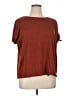 Max Studio Brown Short Sleeve T-Shirt Size 1X - photo 1