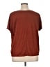 Max Studio Brown Short Sleeve T-Shirt Size 1X - photo 2
