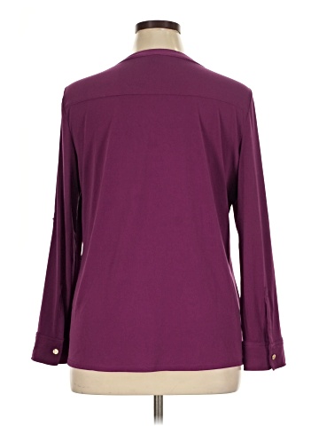 Dana Buchman Long Sleeve Blouse (view 2)