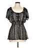 Torrid Black Short Sleeve Blouse Size Lg Plus (0) - photo 1