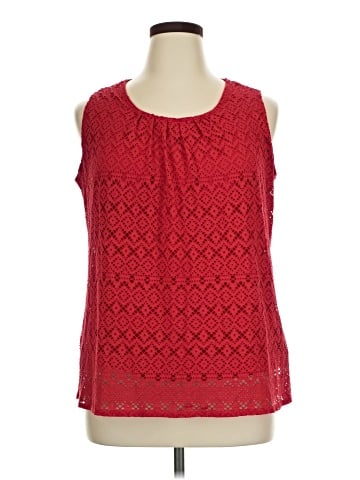 Cj Banks Sleeveless Blouse (view 1)