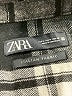 Zara Plaid Black Jacket Size M - photo 6