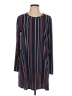 BCBGeneration Stripes Blue Casual Dress Size L - photo 1
