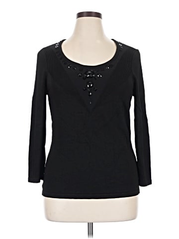 Jones New York Collection 3/4 Sleeve Top (view 1)