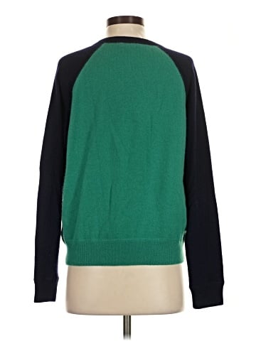 Aqua Cashmere Pullover Sweater (view 2)