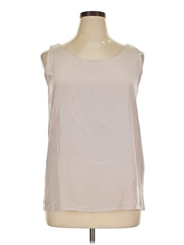 Classiques Entier Sleeveless Silk Top (view 1)
