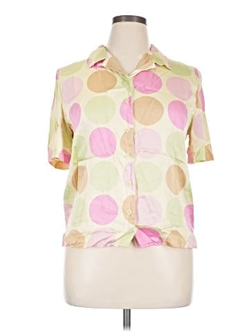 Preston & York Short Sleeve Silk Top (view 1)