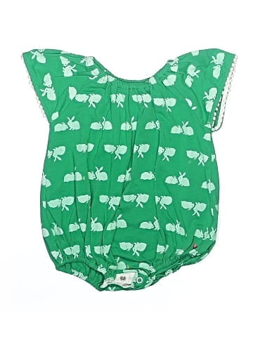Pink Chicken Short Sleeve Onesie (view 1)