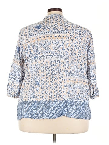 Carole Little 3/4 Sleeve Blouse (view 2)