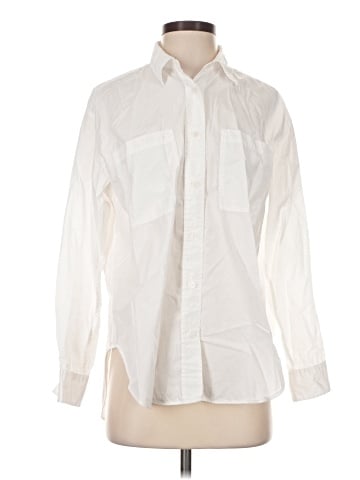 Uniqlo Long Sleeve Button-Down Shirt (view 1)