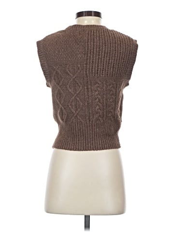 Pink Rose Sweater Vest (view 2)
