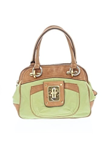 B Makowsky Leather Satchel (view 1)