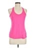 Layer 8 100% Polyester Pink Active Tank Size M - photo 1