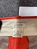 J.Crew 100% Wool Color Block Orange Wool Pants Size 6 (petite) - photo 7