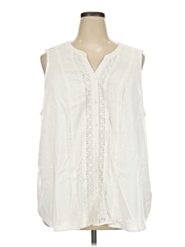 Skies Are Blue Sleeveless Blouse (view 1)