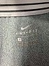 Nike 100% Polyester Chevron-herringbone Gray Track Pants Size S - photo 7