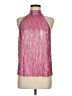 CeCe 100% Polyester Pink Sleeveless Blouse Size M - photo 1