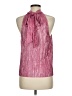 CeCe 100% Polyester Pink Sleeveless Blouse Size M - photo 2