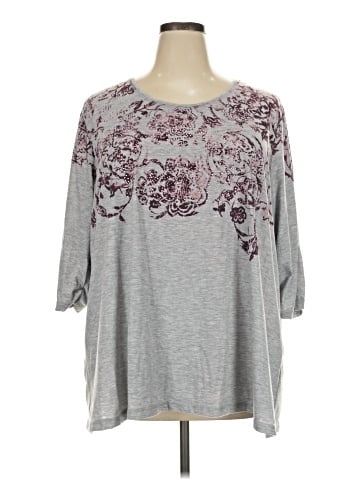 Catherines 3/4 Sleeve T-Shirt (view 1)