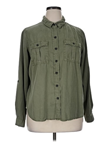 Knox Rose Long Sleeve Button-Down Shirt (view 1)
