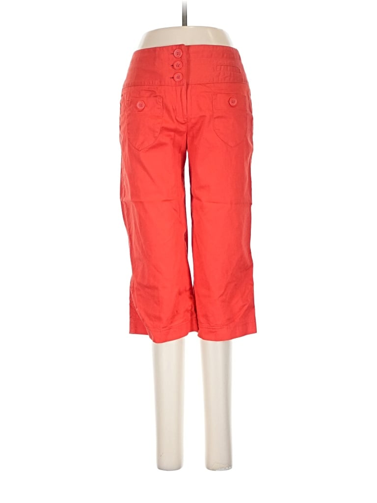Pre-owned Larry Levine Casual Pants In Red
