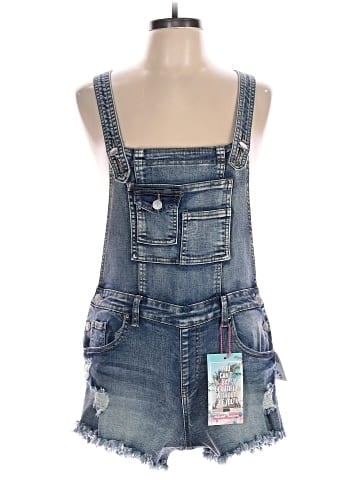 Almost Famous Overall Shorts (view 1)