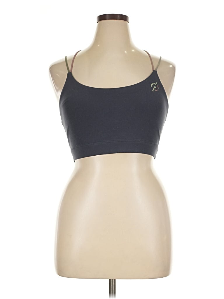 Pre-owned Peloton Sports Bra In Gray