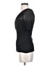 Deletta Black Short Sleeve Top Size S - photo 5
