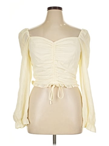 Forever 21 Long Sleeve Blouse (view 1)