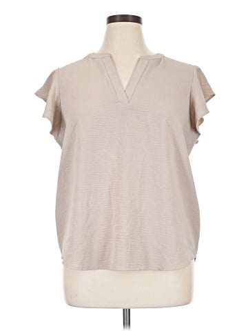 Adrianna Papell Short Sleeve Top (view 1)