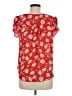 PREMISE 100% Polyester Red Short Sleeve Blouse Size M (petite) - photo 2