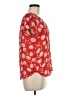 PREMISE 100% Polyester Red Short Sleeve Blouse Size M (petite) - photo 4