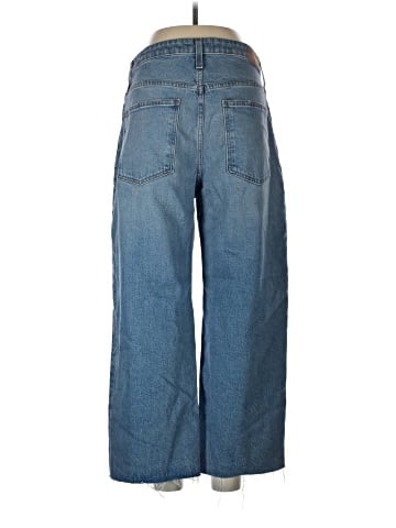 Madewell The Curvy Perfect Vintage Wide-Leg Crop Jean in Catlin Wash (view 2)
