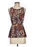 Deletta Orange Sleeveless Blouse Size XS - photo 1