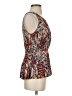 Deletta Orange Sleeveless Blouse Size XS - photo 4