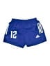 Adidas 100% Polyester Blue Athletic Shorts Size L - photo 1