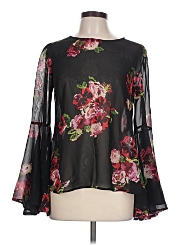 Mimi Chica 3/4 Sleeve Blouse (view 1)