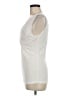 Max Studio 100% Rayon Ivory Sleeveless T-Shirt Size M - photo 5