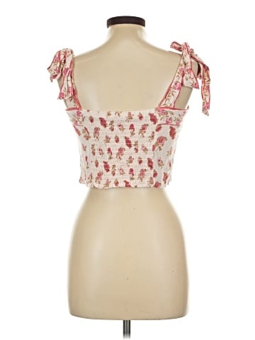 Rose + Olive Sleeveless Blouse (view 2)