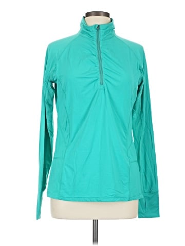 Tangerine Long Sleeve Top (view 1)