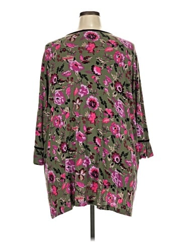 Liz & Me 3/4 Sleeve Blouse (view 2)