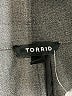 Torrid Gray Blazer Size 3X Plus (3) - photo 6