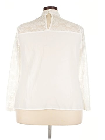 ELOQUII 3/4 Sleeve Blouse (view 2)