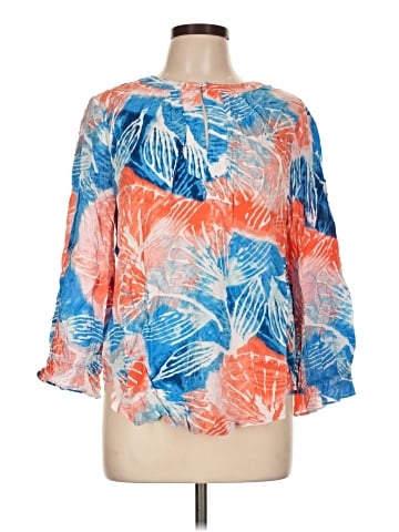 Nic + Zoe 3/4 Sleeve Blouse (view 1)