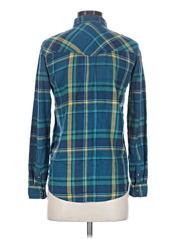 American Eagle Outfitters Long Sleeve Button-Down Shirt (view 2)