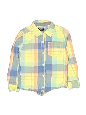 Genuine Kids from Oshkosh Long Sleeve Button-Down Shirt (view 1)
