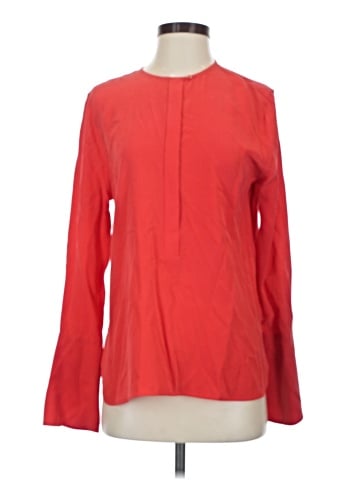 Equipment Long Sleeve Blouse (view 1)